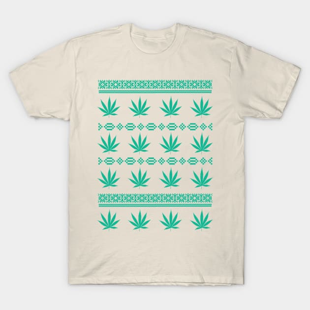 Cross Stitch Plant Life T-Shirt by shanin666